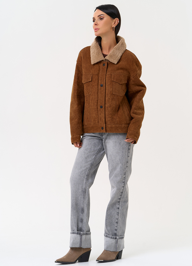 фото Женская дубленка - 