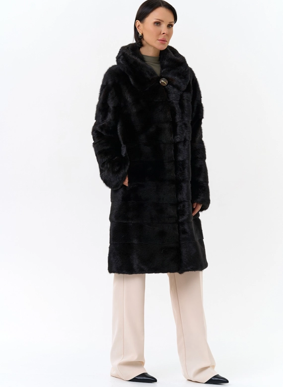 Шуба из норки