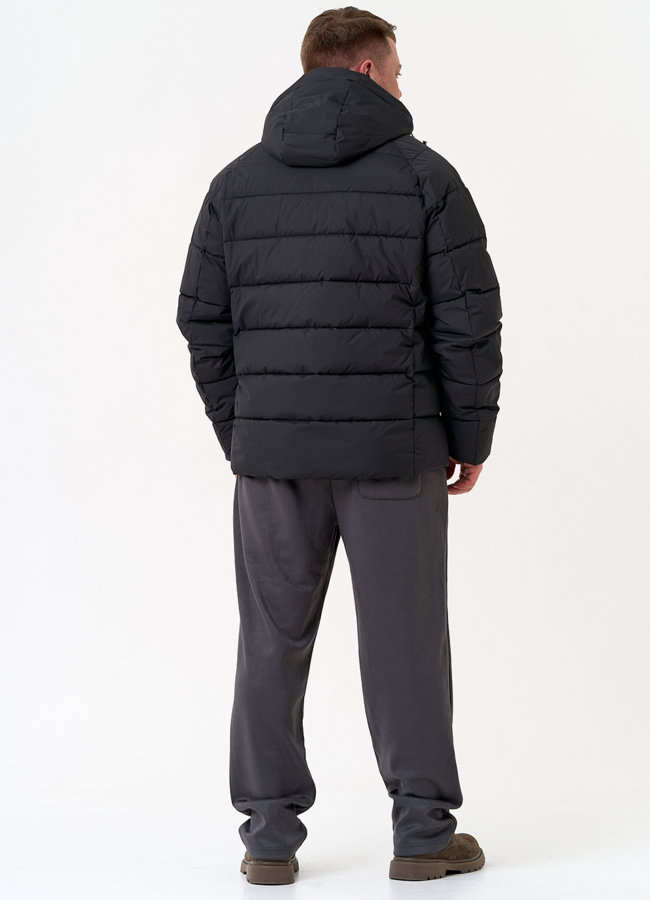 Мужской пуховик с капюшоном модель № 31459 в рассрочку