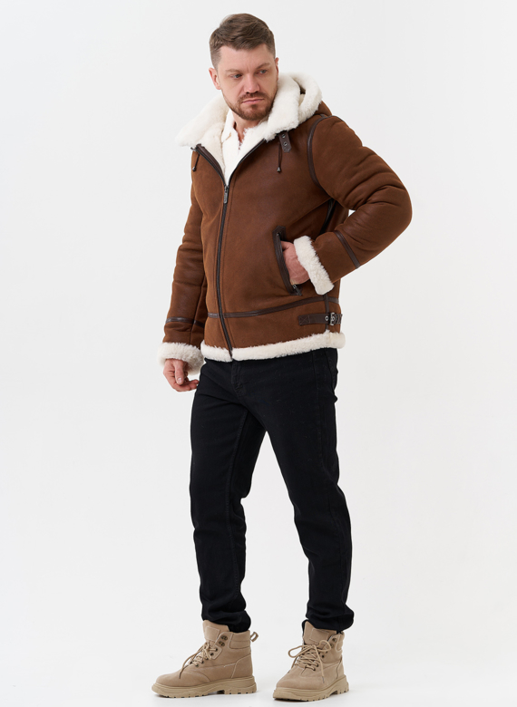 Мужская дубленка